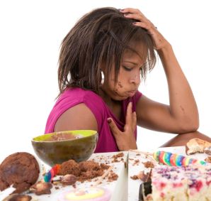 out of control with food